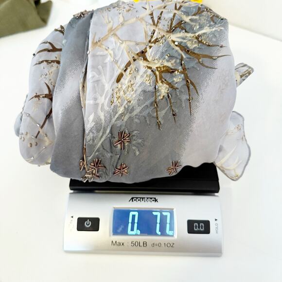 NWT Soulmates Y2K Vintage Silk Beaded Forest Fairy Ruffle Ethereal Dress - Picture 15 of 15